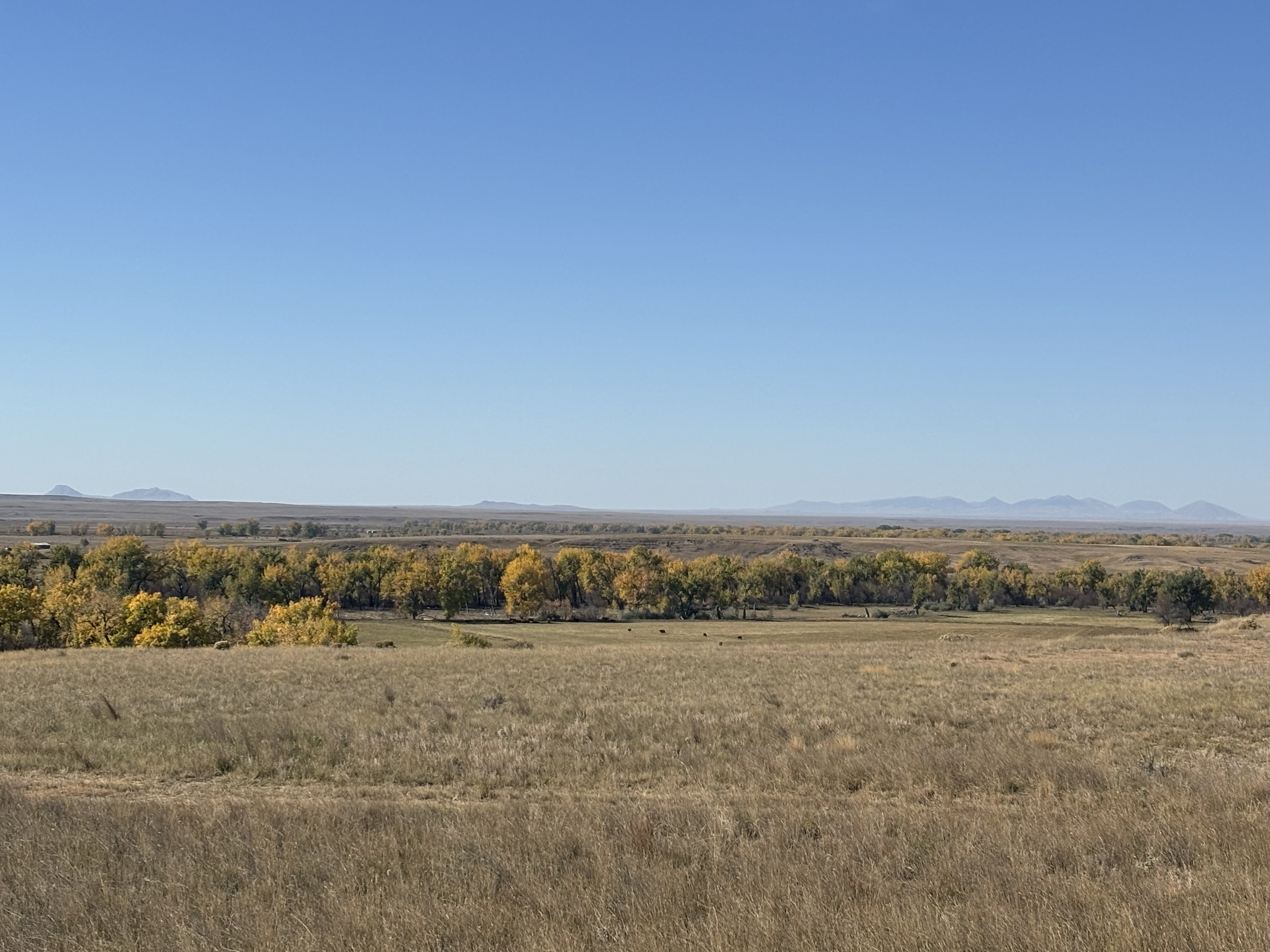 Milk River Valley in fall